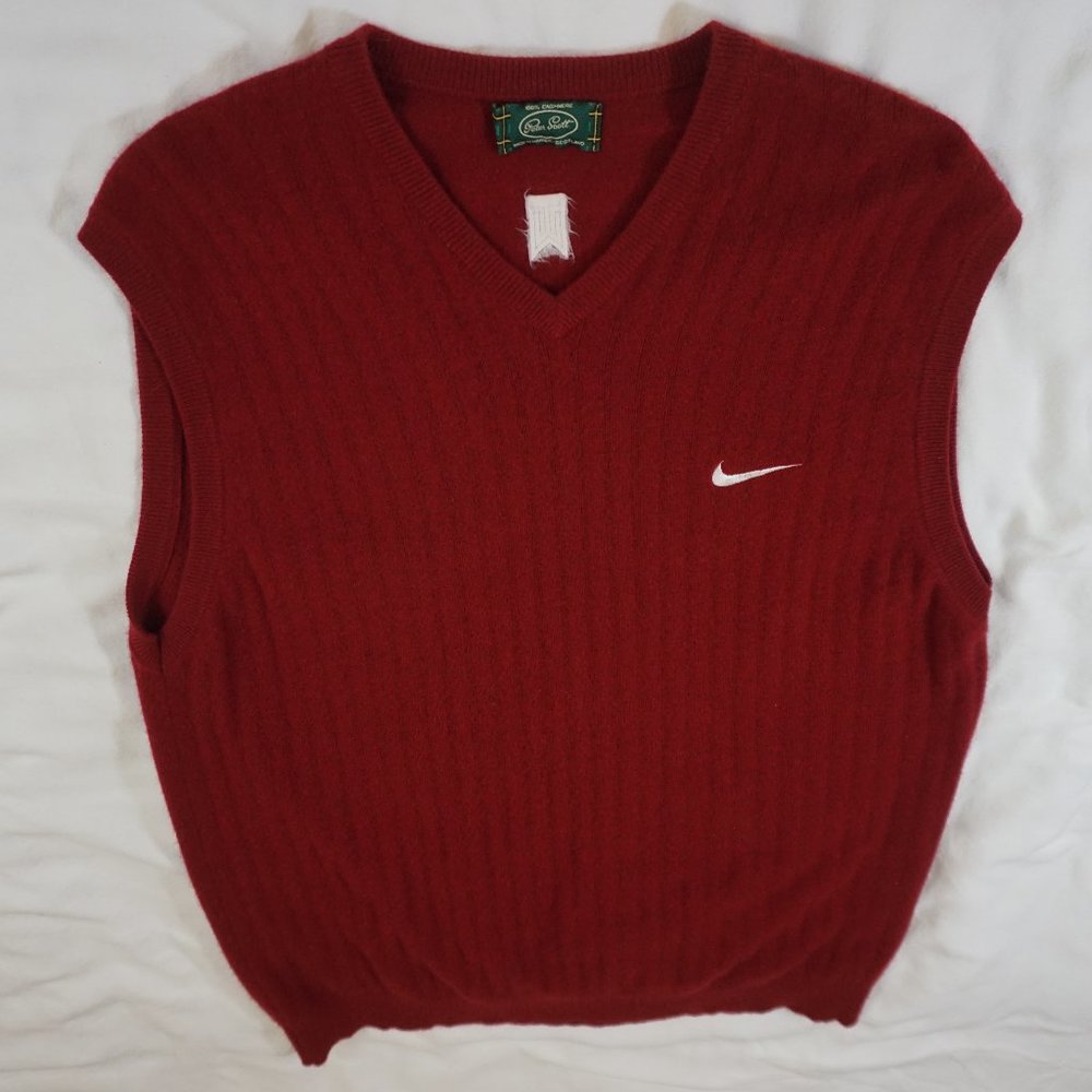 Peter Scott Tiger Woods Wool Golf Vest
